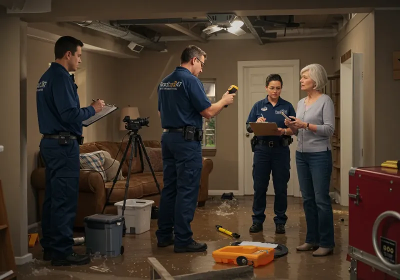 Water Damage Assessment and Insurance Documentation process in Three Rivers, OR